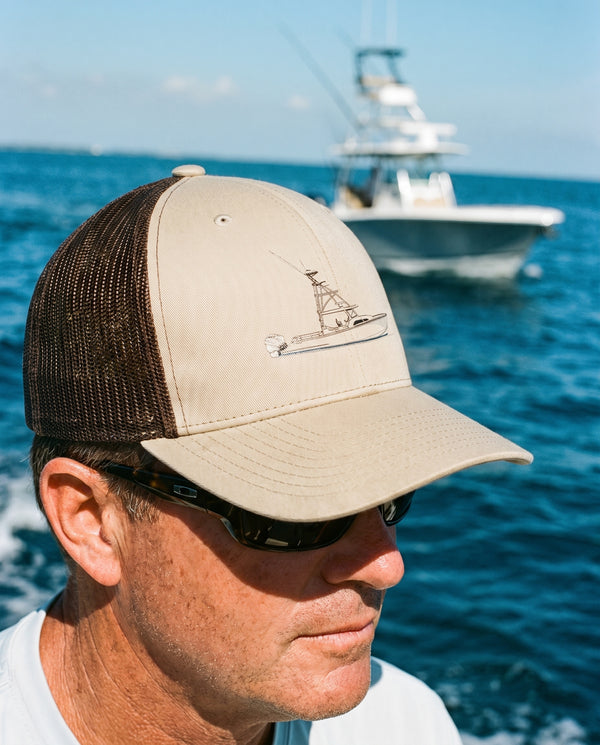 Custom Boat Trucker Hat